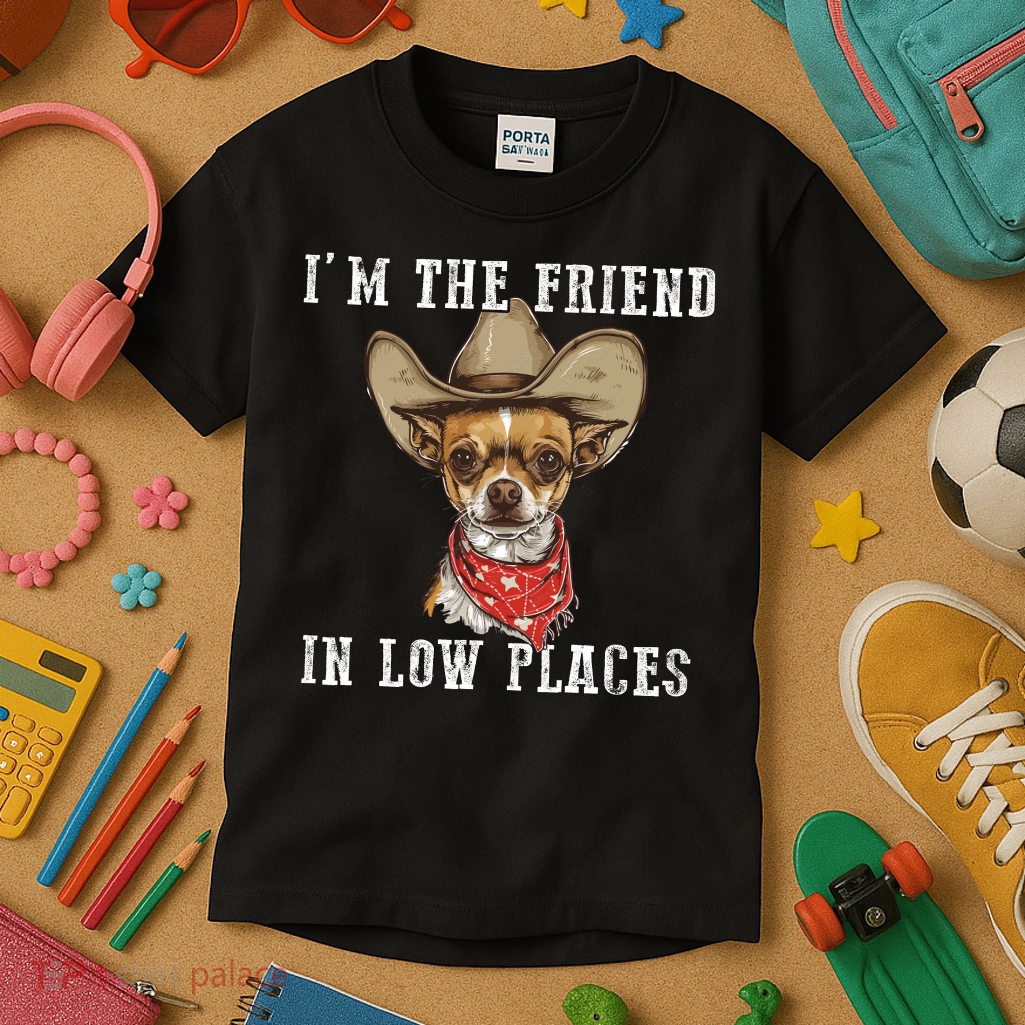 I'm The Friend In Low Places Kids T-Shirt
