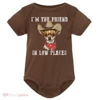 I'm The Friend In Low Places Baby Bodysuit thumb 0