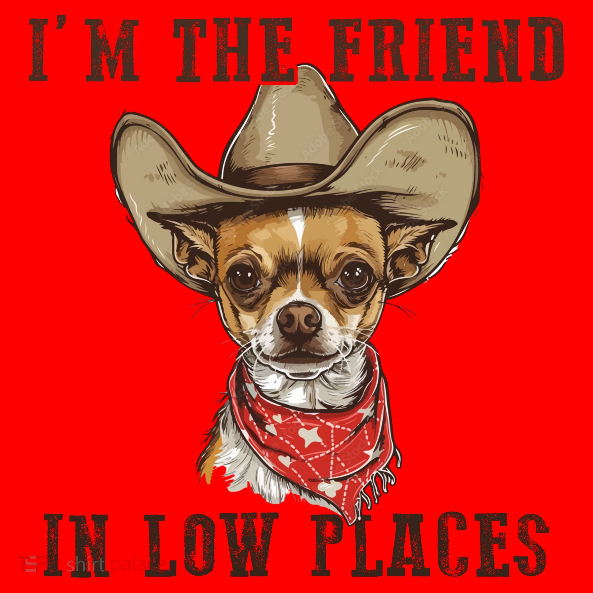 I'm The Friend In Low Places Santa Hat