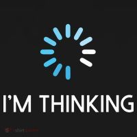 Im Thinking For Geeks Nerds Funny Programmers Tee Long Sleeve Shirt thumb 2