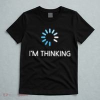 Im Thinking For Geeks Nerds Funny Programmers Tee T-Shirt thumb 5
