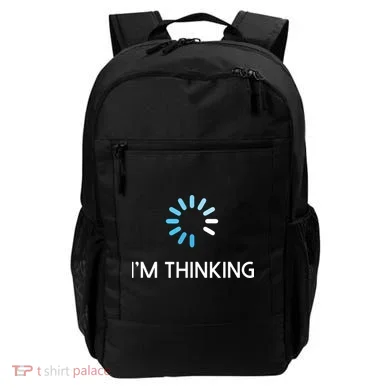 Im Thinking For Geeks Nerds Funny Programmers Tee Backpack