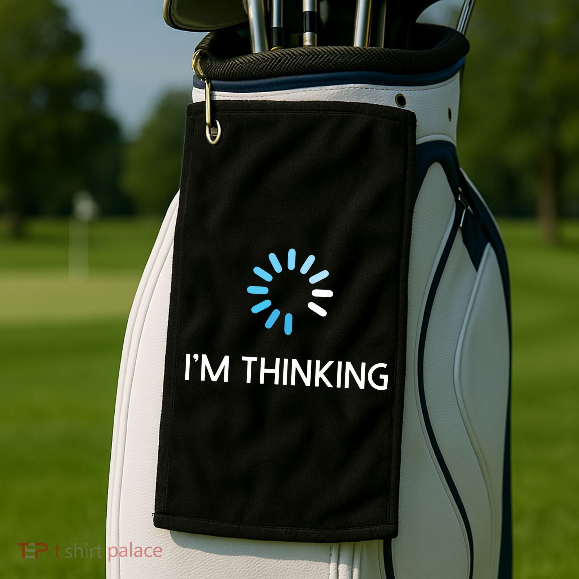 Im Thinking For Geeks Nerds Funny Programmers Tee Golf Towel