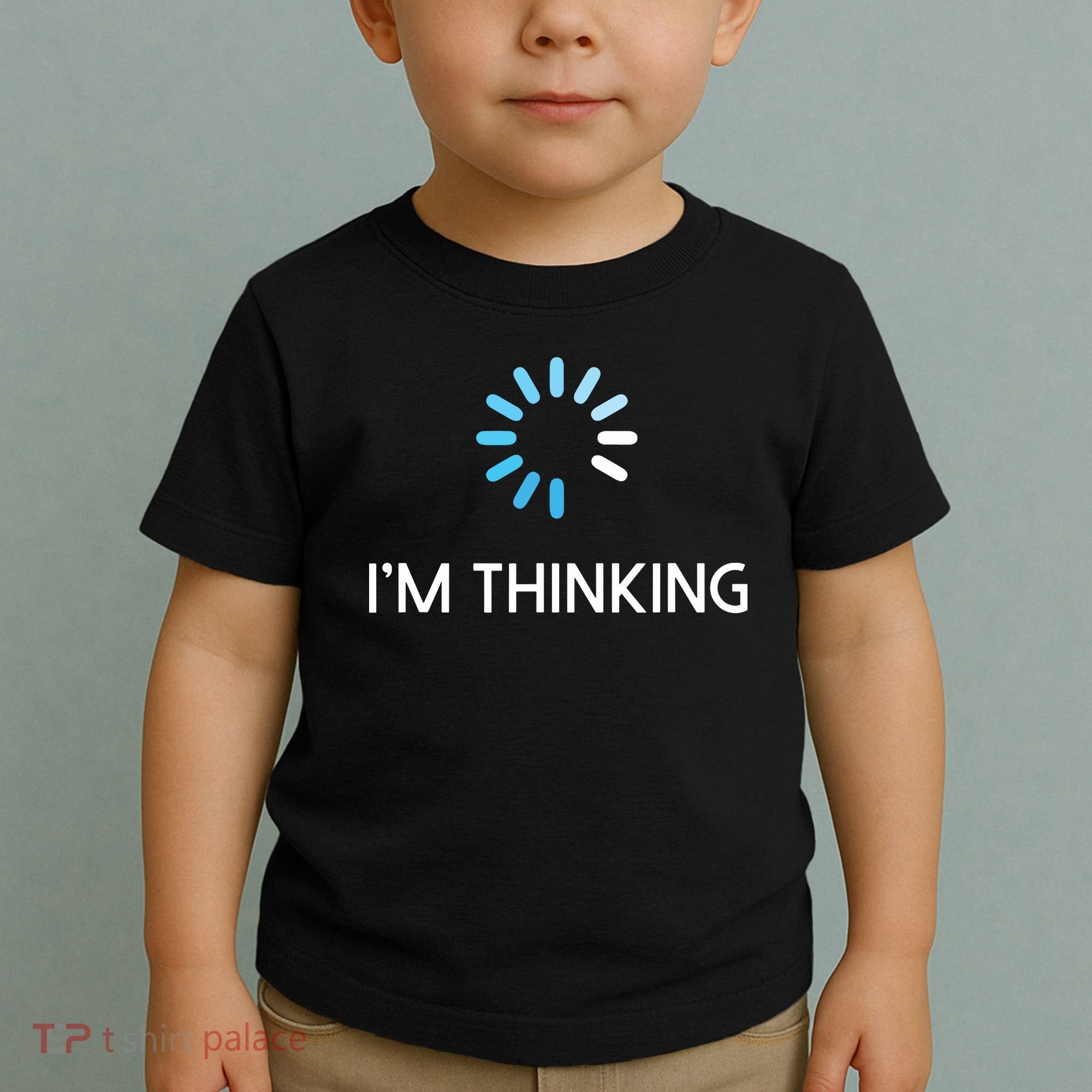 Im Thinking For Geeks Nerds Funny Programmers Tee Toddler T-Shirt