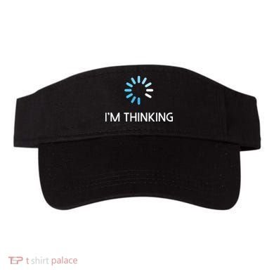 Im Thinking For Geeks Nerds Funny Programmers Tee Visor