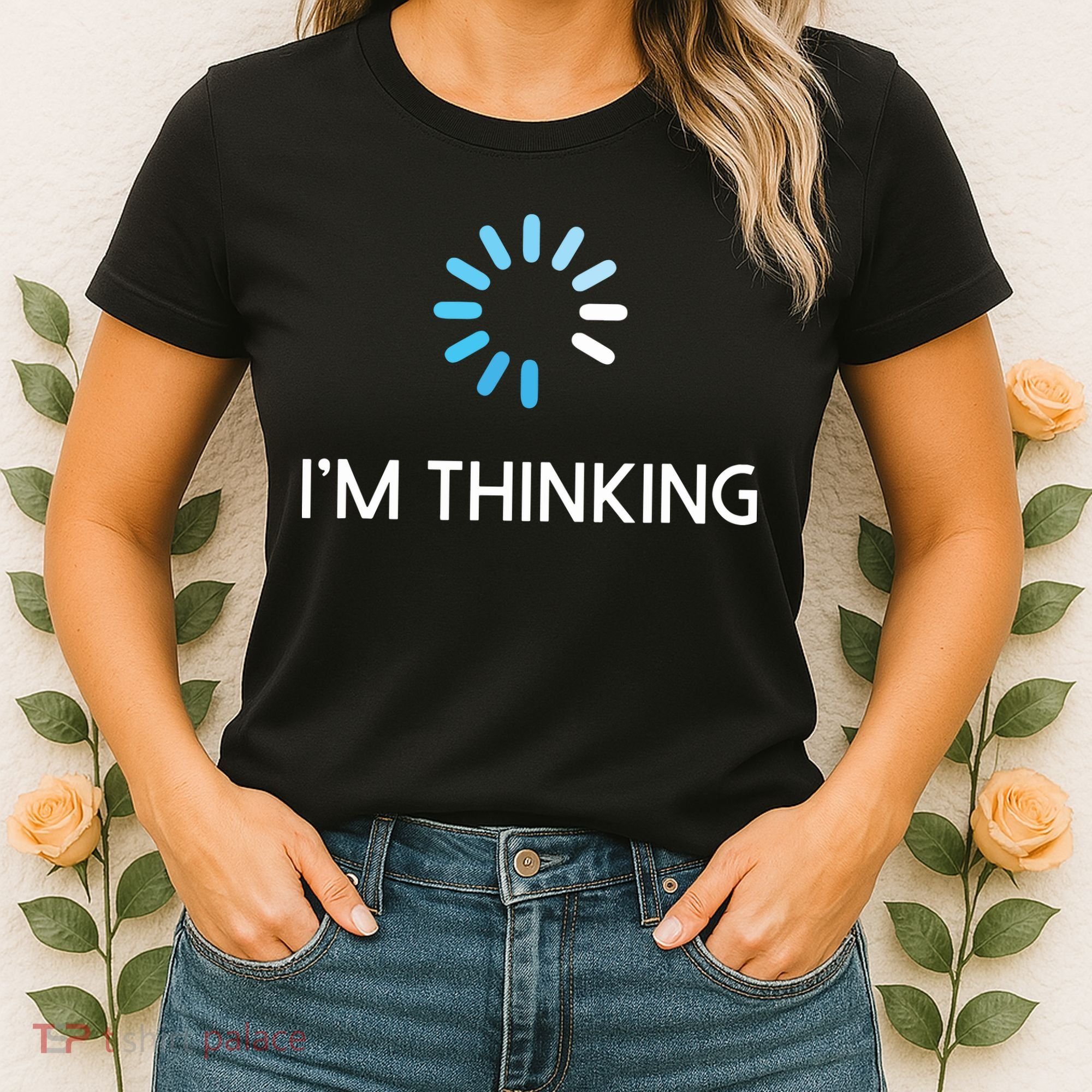 Im Thinking For Geeks Nerds Funny Programmers Tee Women's T-Shirt