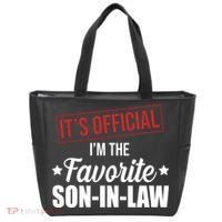 Im The Favorite Son In Law Funny Gift Tote Bag thumb 0