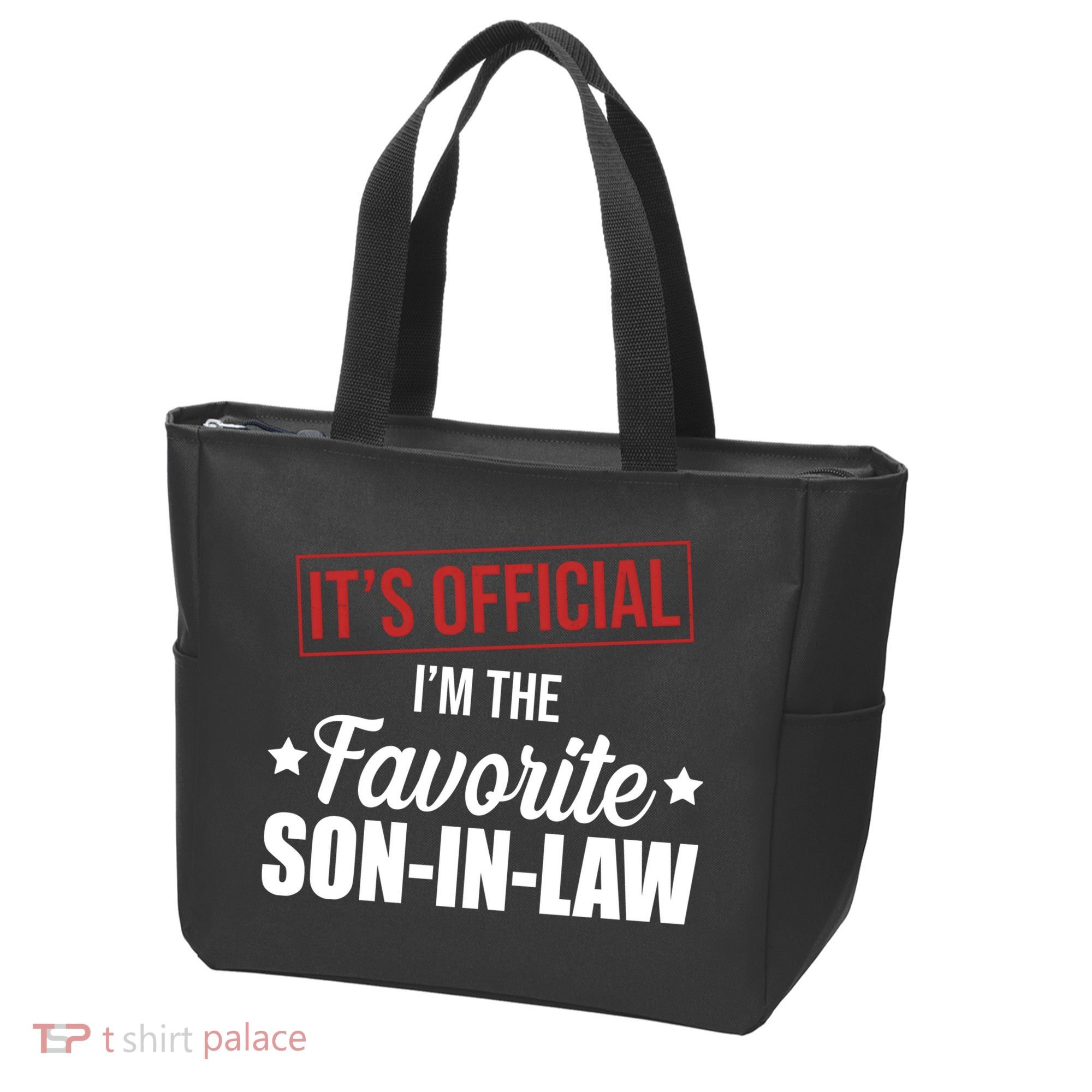 Im The Favorite Son In Law Funny Gift Tote Bag