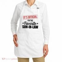 Im The Favorite Son In Law Funny Gift Apron thumb 2