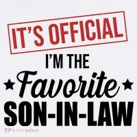 Im The Favorite Son In Law Funny Gift Sweatshirt thumb 3