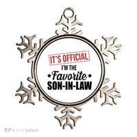 Im The Favorite Son In Law Funny Gift Ornament thumb 0