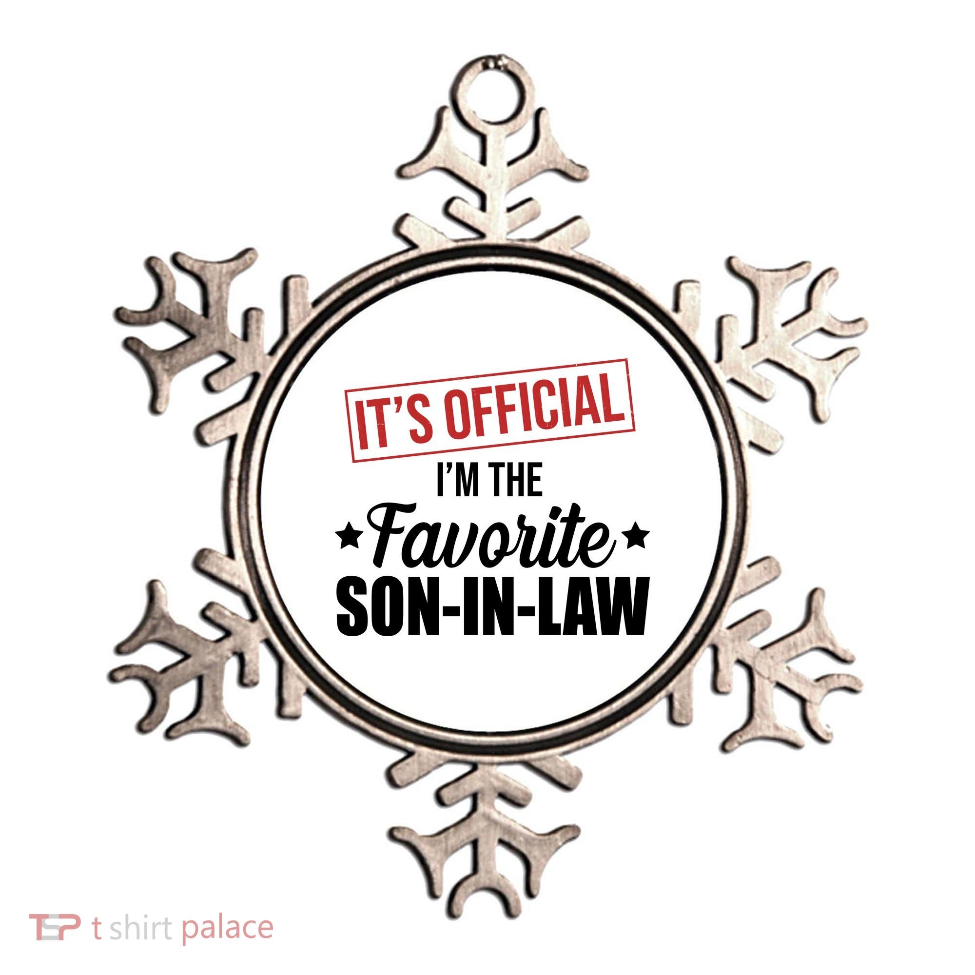 Im The Favorite Son In Law Funny Gift Ornament