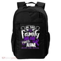 In This Family No One Fights Alone Ulcerative Colitis Awareness Backpack thumb 0
