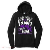 In This Family No One Fights Alone Ulcerative Colitis Awareness Women's Hoodie thumb 0