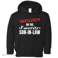 Im The Favorite Son In Law Funny Toddler Hoodie thumb 0