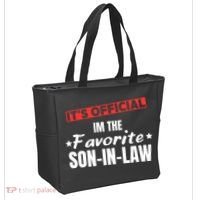Im The Favorite Son In Law Funny Tote Bag thumb 2
