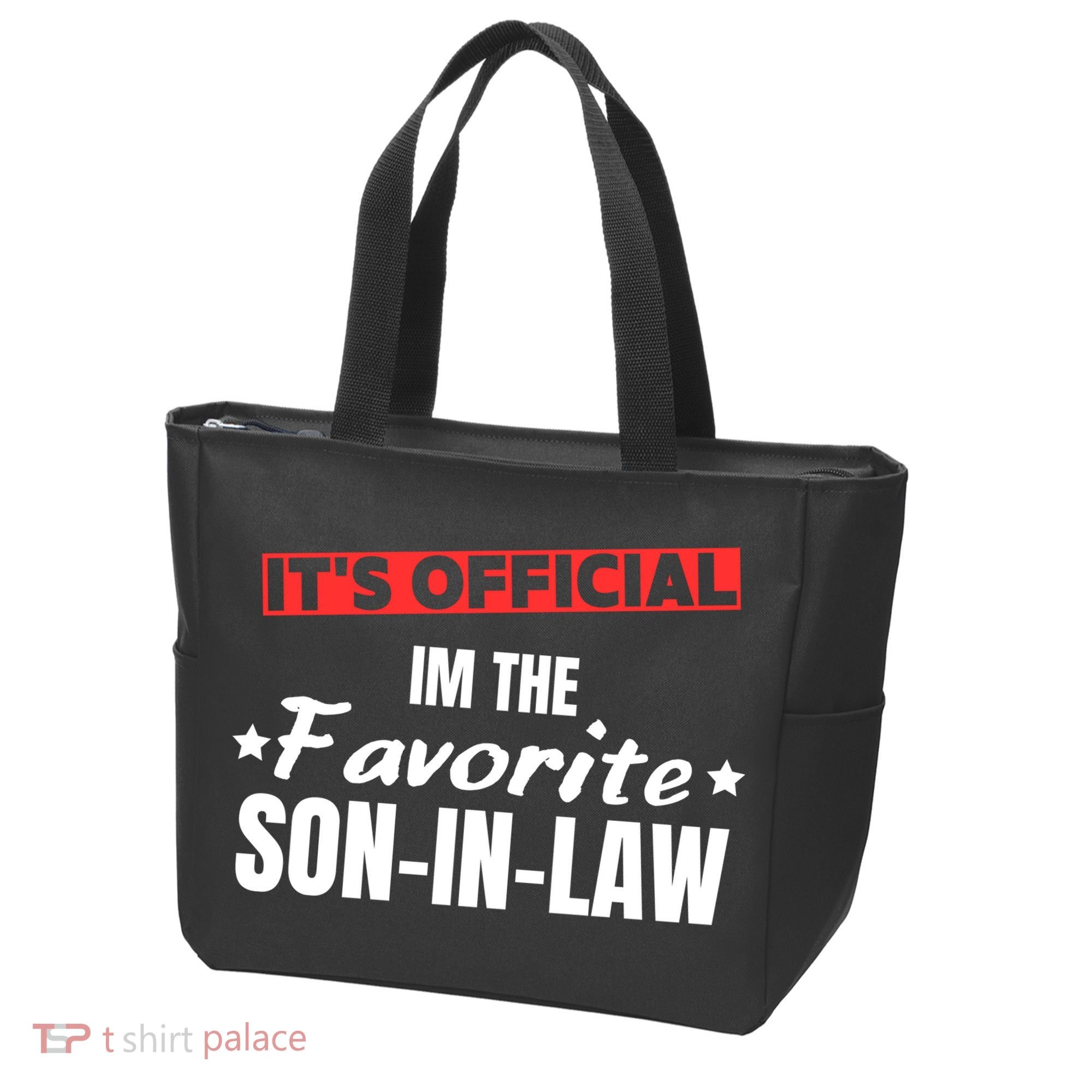 Im The Favorite Son In Law Funny Tote Bag