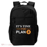 It's Time For Plan B Bitcoin Backpack thumb 0