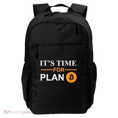 It's Time For Plan B Bitcoin Backpack