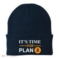 It's Time For Plan B Bitcoin Beanie thumb 0