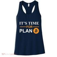 It's Time For Plan B Bitcoin Women's Tank Top thumb 0