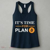 It's Time For Plan B Bitcoin Women's Tank Top thumb 3