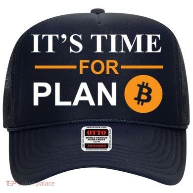 It's Time For Plan B Bitcoin Hat