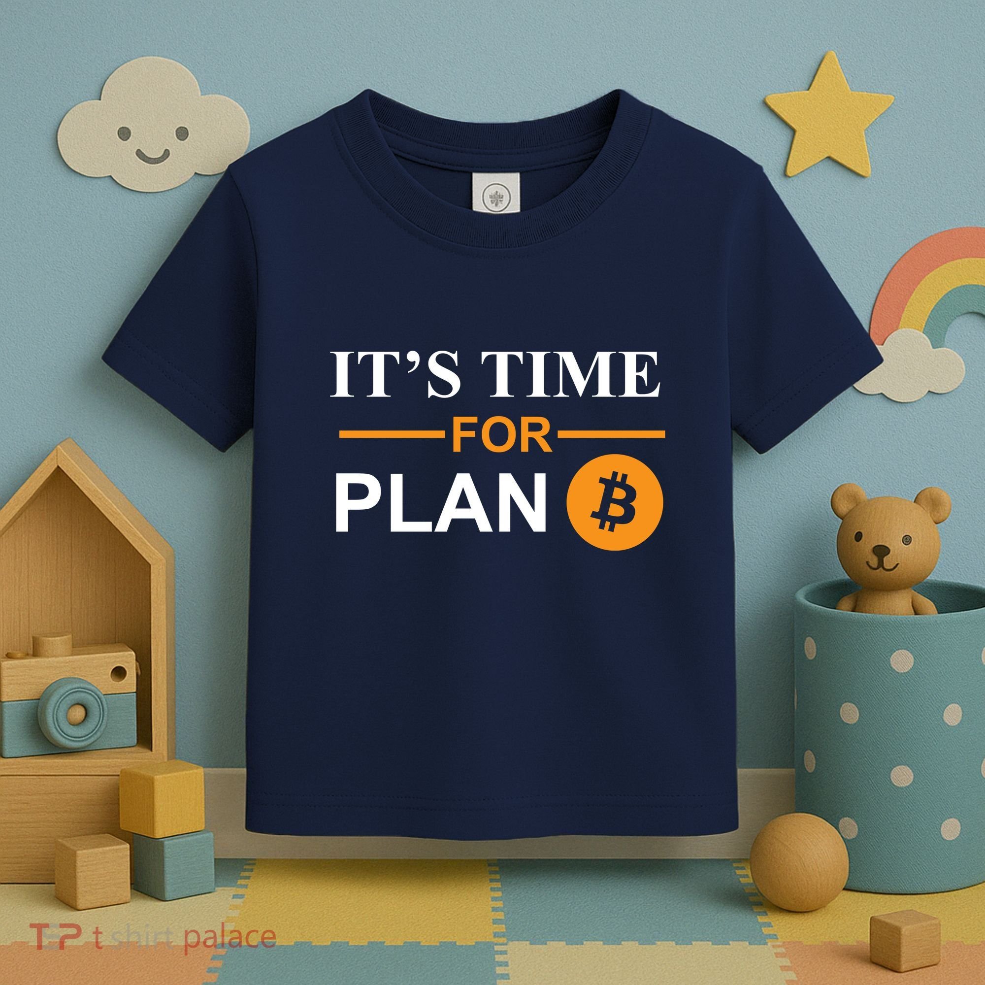 It's Time For Plan B Bitcoin Toddler T-Shirt