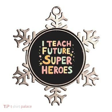 I Teach Future Super Heroes Kindergarten Teacher Eletary Gift Ornament