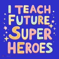 I Teach Future Super Heroes Kindergarten Teacher Eletary Gift Women's Long Sleeve Shirt thumb 2