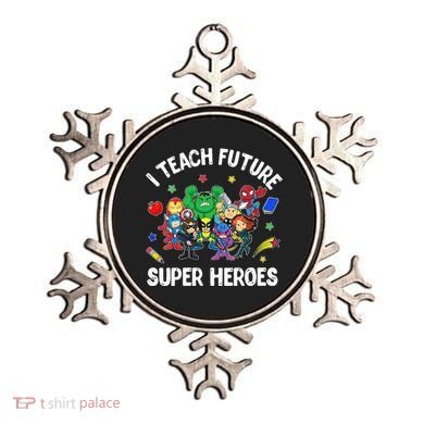 I Teach Future Super Heroes Tee Gift Teaching Mother Day Ornament