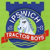 Ipswich Town Fan Tractor Suffolk Punch Badge Adult Drive Performance Visor thumb 2