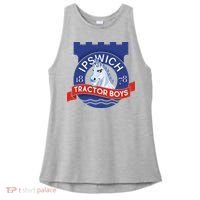 Ipswich Town Fan Tractor Suffolk Punch Badge Ladies PosiCharge Tri-Blend Wicking Tank thumb 0