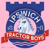 Ipswich Town Fan Tractor Suffolk Punch Badge Baby Long Sleeve Bodysuit thumb 2