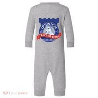 Ipswich Town Fan Tractor Suffolk Punch Badge Infant Fleece One Piece thumb 0