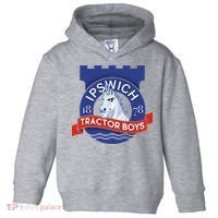 Ipswich Town Fan Tractor Suffolk Punch Badge Toddler Hoodie thumb 0