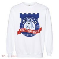 Ipswich Town Fan Tractor Suffolk Punch Badge Garment-Dyed Sweatshirt thumb 0
