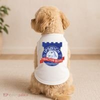 Ipswich Town Fan Tractor Suffolk Punch Badge Doggie Tank thumb 2