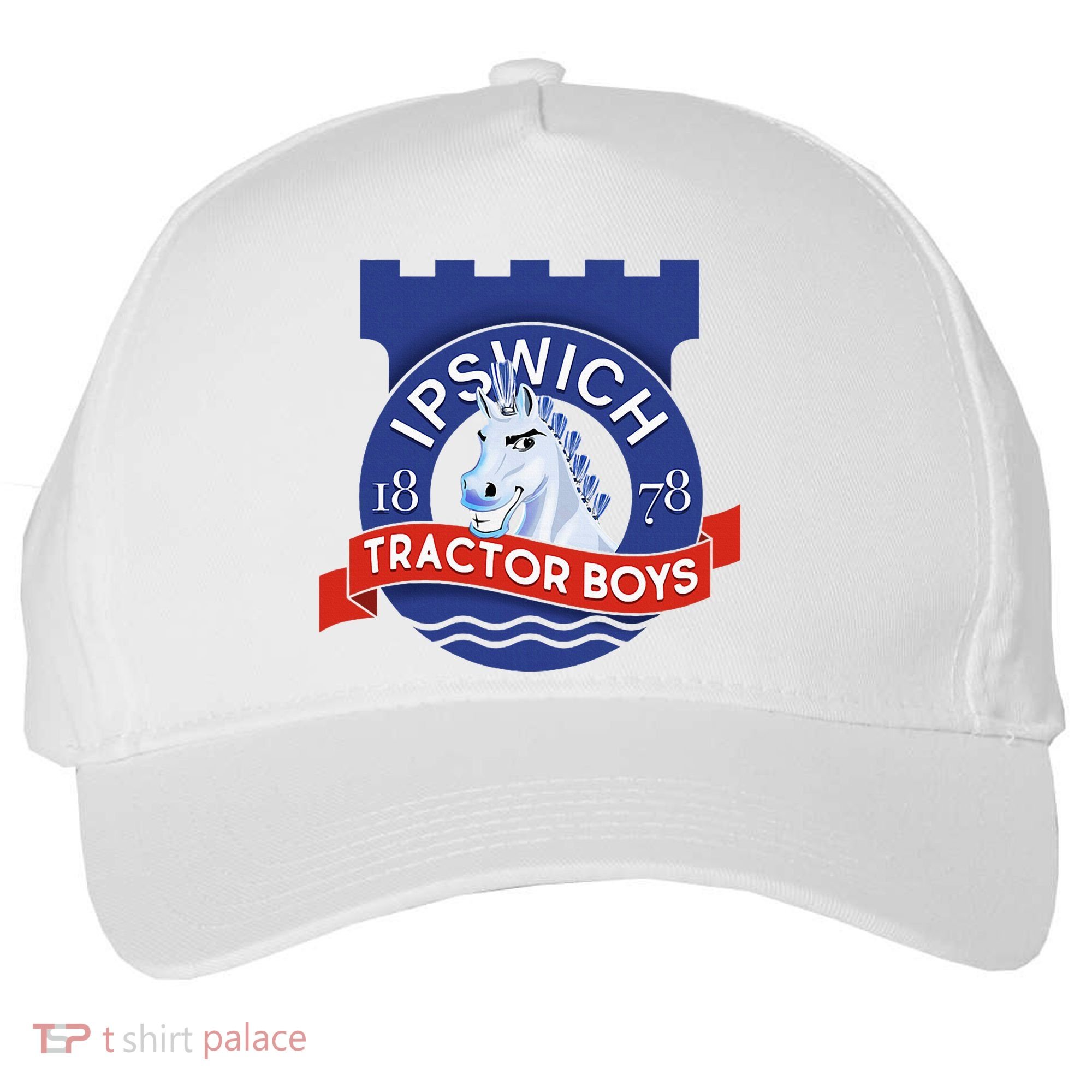 Ipswich Town Fan Tractor Suffolk Punch Badge Five-Panel Snapback Cap