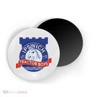 Ipswich Town Fan Tractor Suffolk Punch Badge Magnet thumb 0