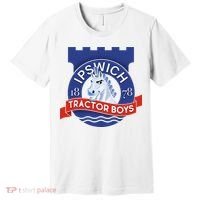 Ipswich Town Fan Tractor Suffolk Punch Badge Premium T-Shirt thumb 0