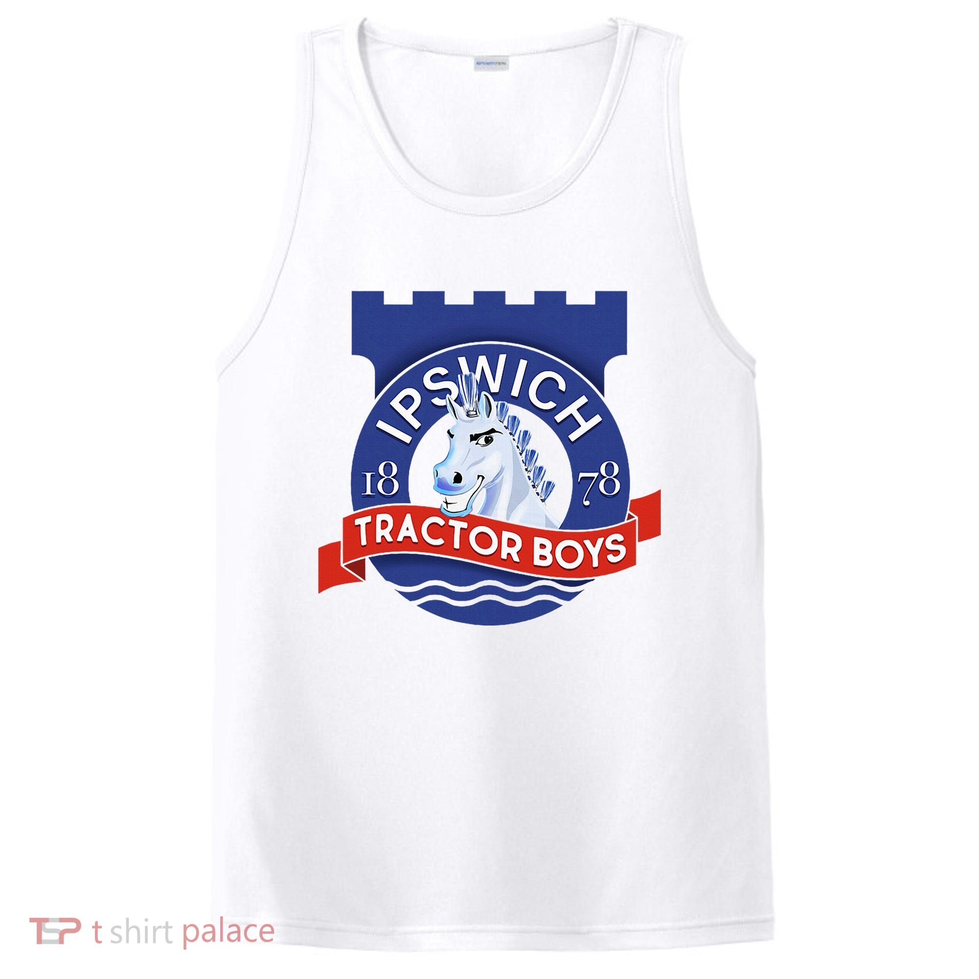 Ipswich Town Fan Tractor Suffolk Punch Badge PosiCharge Competitor Tank