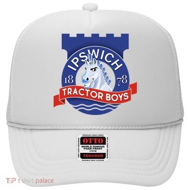 Ipswich Town Fan Tractor Suffolk Punch Badge Hat