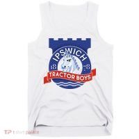 Ipswich Town Fan Tractor Suffolk Punch Badge Tank Top thumb 0