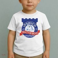 Ipswich Town Fan Tractor Suffolk Punch Badge Toddler T-Shirt thumb 2
