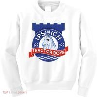 Ipswich Town Fan Tractor Suffolk Punch Badge Kids Sweatshirt thumb 0