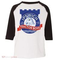Ipswich Town Fan Tractor Suffolk Punch Badge Toddler Fine Jersey T-Shirt thumb 0
