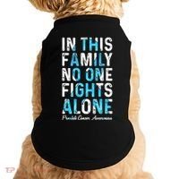 In This Family No One Fight Alone Prostate Cancer Awareness Doggie Tank thumb 0