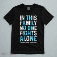 In This Family No One Fight Alone Prostate Cancer Awareness T-Shirt thumb 5