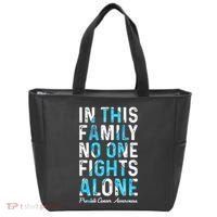 In This Family No One Fight Alone Prostate Cancer Awareness Tote Bag thumb 0